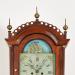 A Rocking ship tall clock, a rare find attributed to the Paul Rogers School of Clockmaking in Berwick, Maine. 217125.