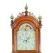 William Cummens of Roxbury, Massachusetts. An inlaid mahogany case tall clock. 223094.