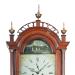 Attributed to Jonah Edson of Bridgewater, Massachusetts. A Clockmaker and Brass Founder. An inlaid cherry case tall clock. RR-35.