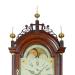 Daniel Munroe & Co., of Concord, MA. An inlaid mahogany cased tall case clock featuring outstanding proportions. 214023. Delaney Antique Clocks.