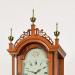 Elmer Stennes of Weymouth, Mass. Grandmother clock. Inlaid mahogany case. 218090.