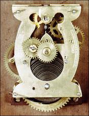 Botsford balance wheel movement. MM-166. Delaney Clocks.