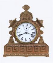 The Waterbury Clock Company. An alarm novelty shelf clock. FF-203.