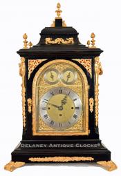 An English-made quarter striking Bracket Clock. TT-209.