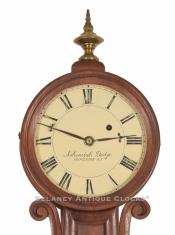 Nehemiah Dodge of Providence. Banjo clock. 222065