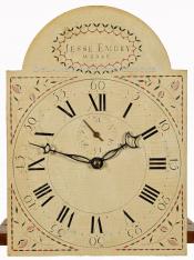  Jesse Emory tall clock dial. AAA-12.