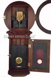 Boston Clock Co., Boston, Massachusetts. Wall clock. 212125. Delaney Antique Clocks.