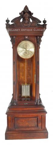 E. Howard & Co., of Boston, MA. Model No. 68. Astronomical Floor Standing Regulator Clock. 213166