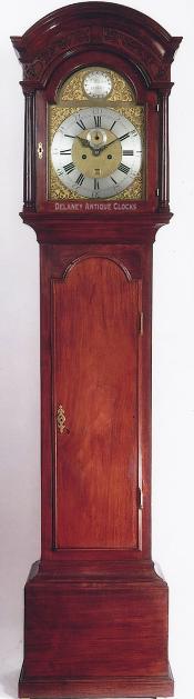 Gawen Brown of Boston, Massachusetts. Tall case clock. 214034.