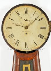 Bingham Nashua, NH. A wall clock. 219122. Delaney Antique Clocks.