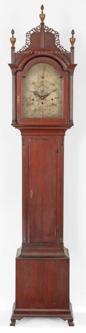 Daniel Burnap of East Windsor, Connecticut Musical tall clock. Case attributed to Elipalet Chapin or Simeon Loomis. XXSL14.