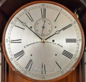 E. Howard & Co. clock dial. 218145. Delaney Antique Clocks.