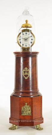 Simon Willard's Lighthouse Clock. A high quality reproduction made by H L F Clocks with a David Lindow made mechanism. "The Weymouth." No. 100. No. 8. 222118. Delaney Clocks.