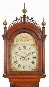 South Eastern Mass Grandfather clock . NN-71. Delaney Antique Clocks.