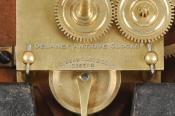 Boston Clock Co. die-stamp. SS-153. Delaney Antique Clocks.