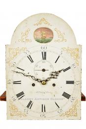 Nathan Hale Windsor, Vermont. Tall clock dial. 220107. Delaney Antique Clocks.