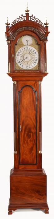 Joseph Pope, Boston, MA. His personal tall clock made in 1780. AAA-20. Delaney Antique Clocks.