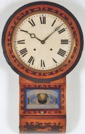 Anglo-American School Clock. VANDYKE REGULATOR. 212124. Delaney Clocks.