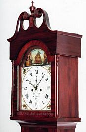 Charles Townsend of Philadelphia, PA. Grandfather clock. 216050. Delaney Antique Clocks.