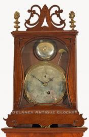 Ted E. Burleigh Jr's reproduction. Wall clock. BBB-17. Delaney Antique Clocks.