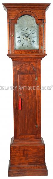 Jacob Jones of Pittsfield, New Hampshire. Represents a fine country form. BBB-37. Delaney Antique Clocks. 