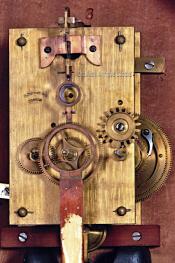 E. Howard & Co.Regulator movement. UU-21. Delaney Antique Clocks.