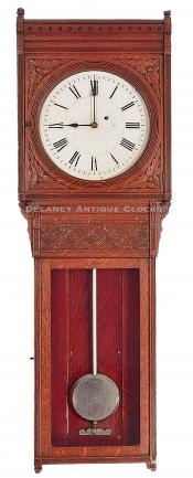 E. Howard & Co., of Boston, MA. Model No. 75. (Special). Wall clock. 214002.