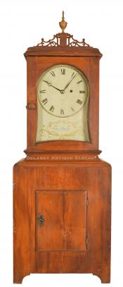 John Bailey II of Hanover, MA. Shelf Clock. 218014. Delaney Antique Clocks.