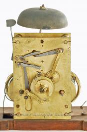 Ephraim Willard tall clock movement. UU-26. Delaney Antique Clocks.