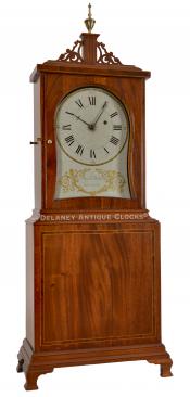 A. Willard Massachusetts Shelf clock. Boston. 223025. Delaney Antique Clocks.