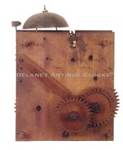 Samuel Edwards woodworks movement. 2604. Delaney Antique Clocks.