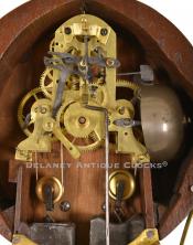 Jonathan Billings, Acton & Concord, Massachusetts. Time and strike movement. 222096. Delaney Antique Clocks.