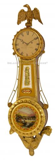 Jonathan Billings Girandole. 222096. Delaney Antique Clocks.