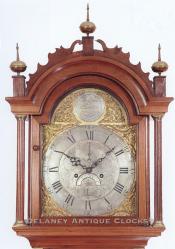 Richardson Miner of Stratford, Connecticut. Grandfather clock. 218002. Delaney Antique Clocks.