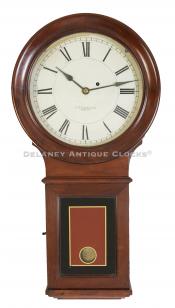 E. Howard & Co. Model No., 70-12 in a cherry case. 222012. Delaney Antique Clocks.