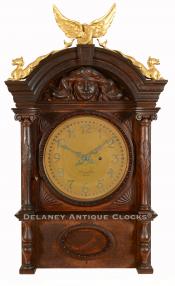 E. Howard & Co Boston. This is a special-order Shelf Clock made for the Kistler house in Newton, MA. 223024. Delaney Antique Clocks.