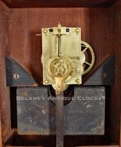 Boston Clock Co., Boston, Massachusetts. Wall clock movement. 223042. Delaney Antique clocks.