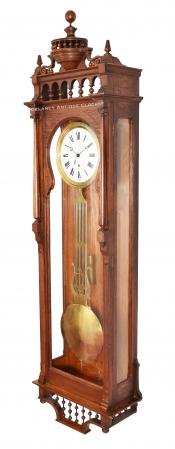 The Regulator Number 18. Ansonia Clock Company. 223069. Delaney Antique Clocks.