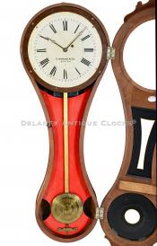 E. Howard & Co., of Boston, Massachusetts. The Model No. 7, Figure 8 case. TT-81. Delaney Antique Clocks.