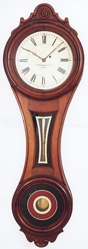 E. Howard & Co., of Boston, MA. The Model No. 7, "School, Office, and Bank Clocks." Ordered by D. O. L. Warlock in St John, New Brunswick on 3/27/1877. 214148.