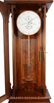 Howard 67 Astronomical Wall clock. Boston, Mass. 223033. Delaney Antique Clocks.