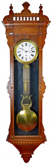 Waterbury Clock Company. The “Regulator No. 12.” 223085. Delaney Antique Clocks.