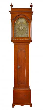 John Rogers of Newton, Massachusetts. Tall case clock. SS-125. Delaney antique Clocks.