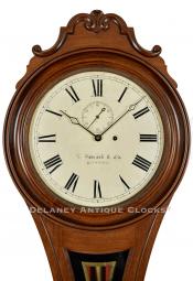 E. Howard Model No. 6 wall regulator. 222145. Delaney Antique Clocks.