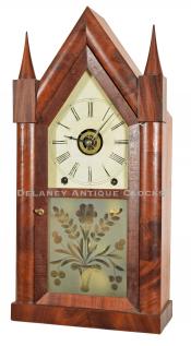 Brewster & Ingrahams 8-day Steeple Clock. 222129.