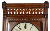 Ithaca Calendar Clock Co. Model Number 2.5 The Brisbane top. 223177. Delaney Antique Clocks.