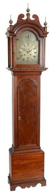 Benjamin Willard / ROXBURY. No. 175. Tall clock. CCC-61. Delaney Antique Clocks.