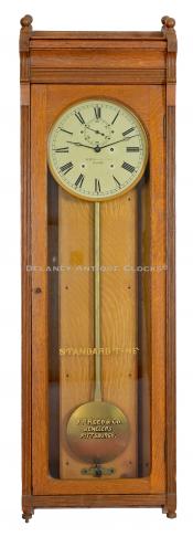 E. Howard Clock Company. Boston Massachusetts. The Model No. 89. Railroad Regulator. 223304.