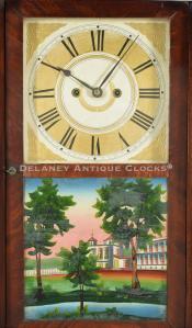 Spencer & Wooster & Co. A very colorful shelf clock. 27011.