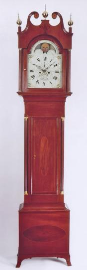 Lord & Goddard Rutland, Vermont. No. 98. A tall case clock. SS-7.